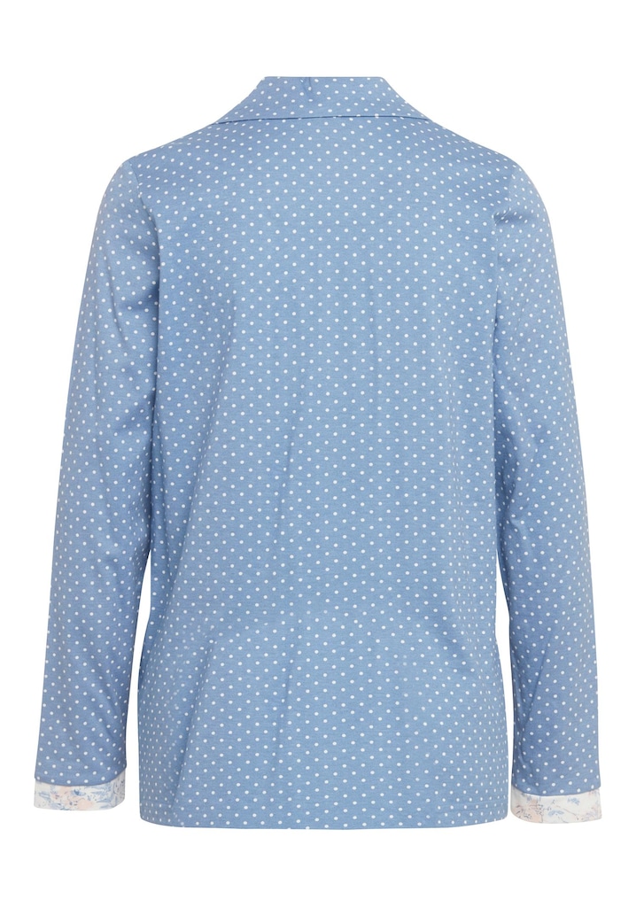 Getupftes Pyjama-Oberteil Mix&Match