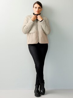 Steppjacke mit Materialmix thumbnail 4