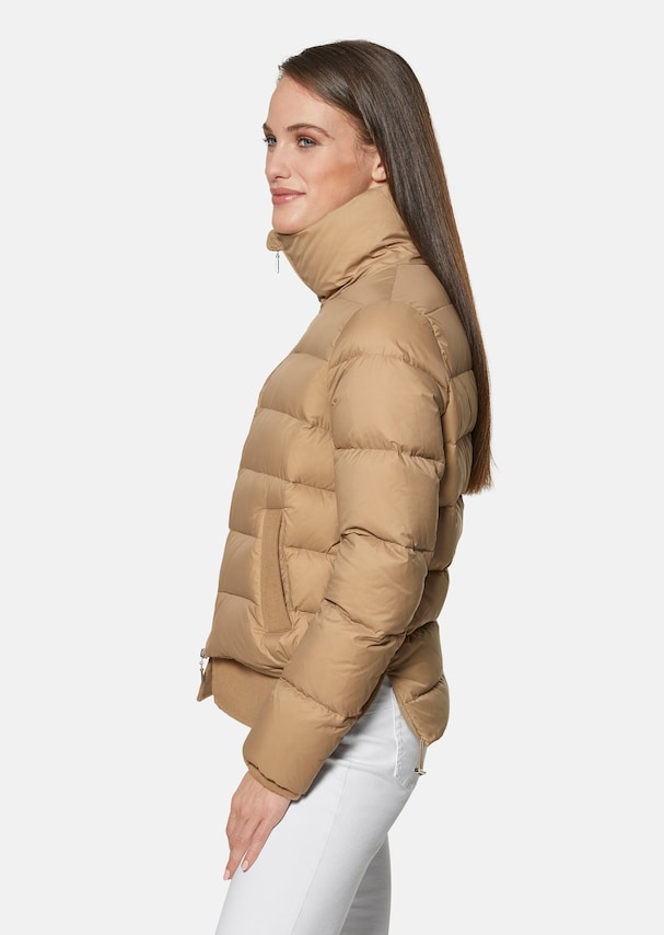 Quilted jacket with inserts 3