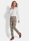 Hose LOUISA im Jeans-Look mit Blätterprint thumbnail 2