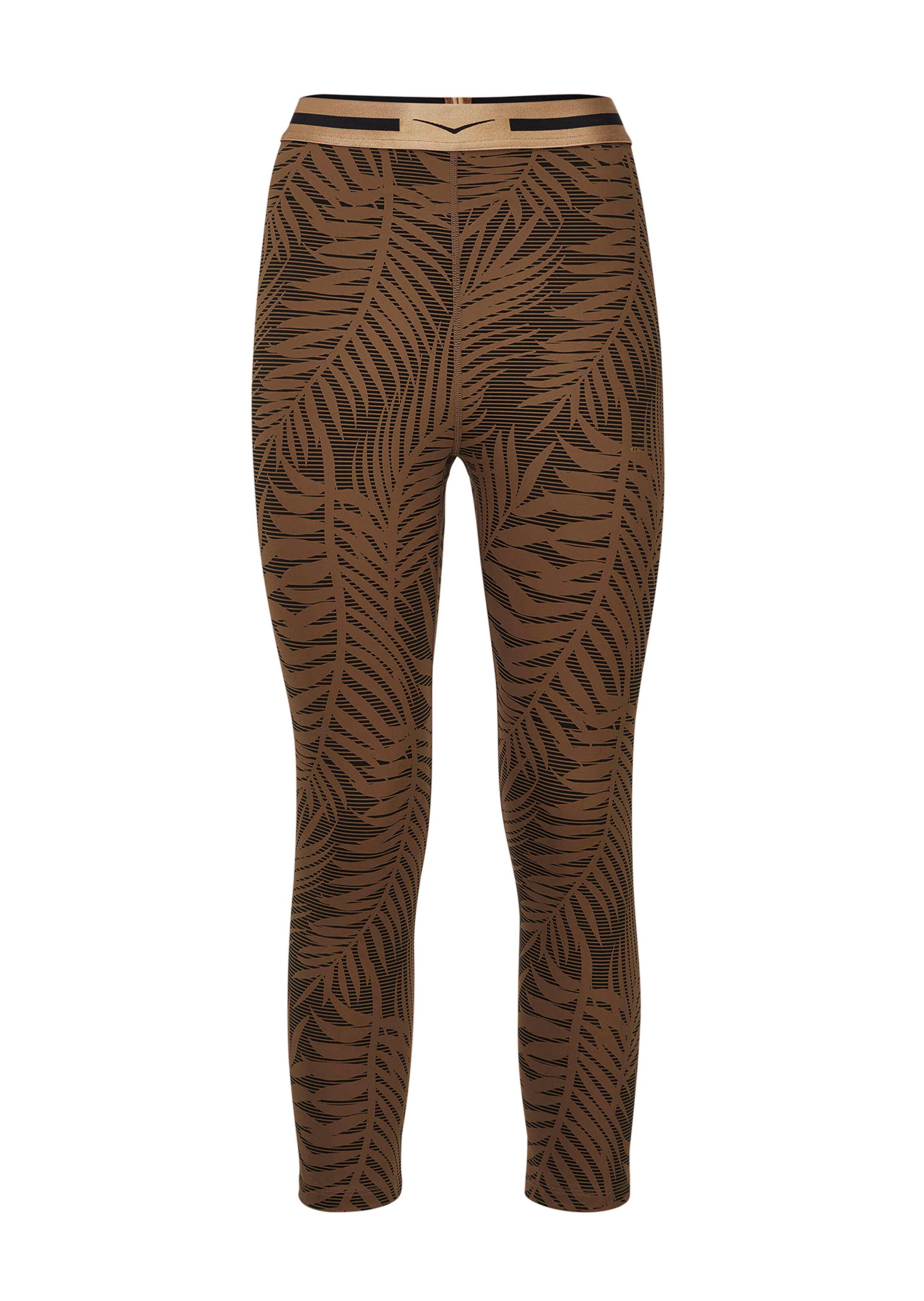 7/8-Leggings mit breitem Bund