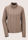 Sweatshirt mit Zopfstruktur thumbnail 6