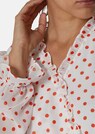 Polka dot blouse with frills thumbnail 5