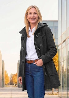 Klassischer Dufflecoat aus feinster Wolle-Mischung thumbnail 9
