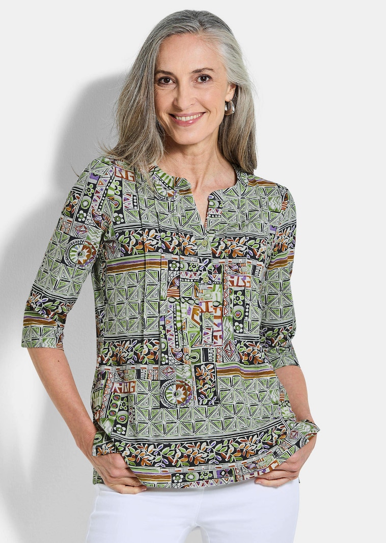 Tunika aus weichem Viskose-Jersey