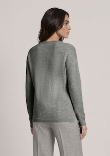 Pull en V en bon cachemire thumbnail 3