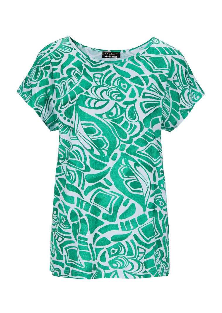 T-shirt imprimé en jersey de viscose