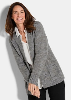 Strickjacke mit aufgesetzten Taschen thumbnail 1