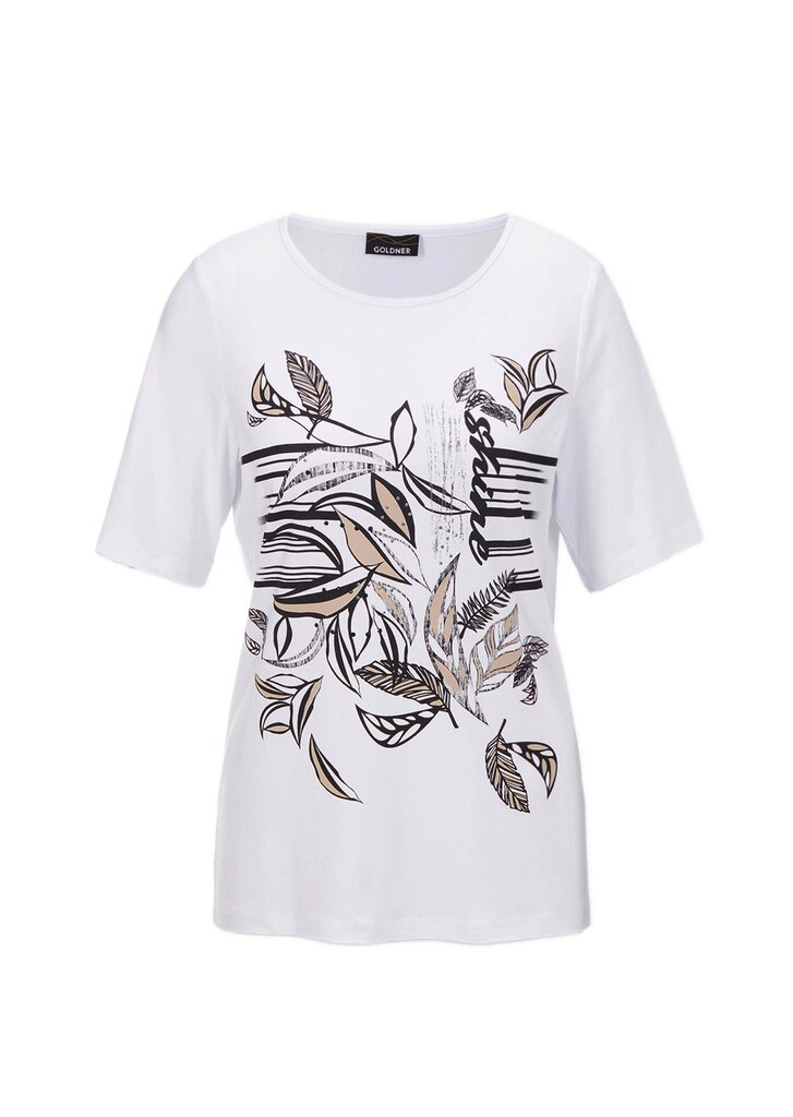 Druckshirt mit Foliendruck