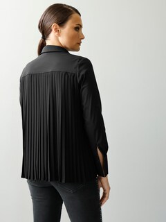 Bluse mit Plisseeeinsatz im Rücken thumbnail 3