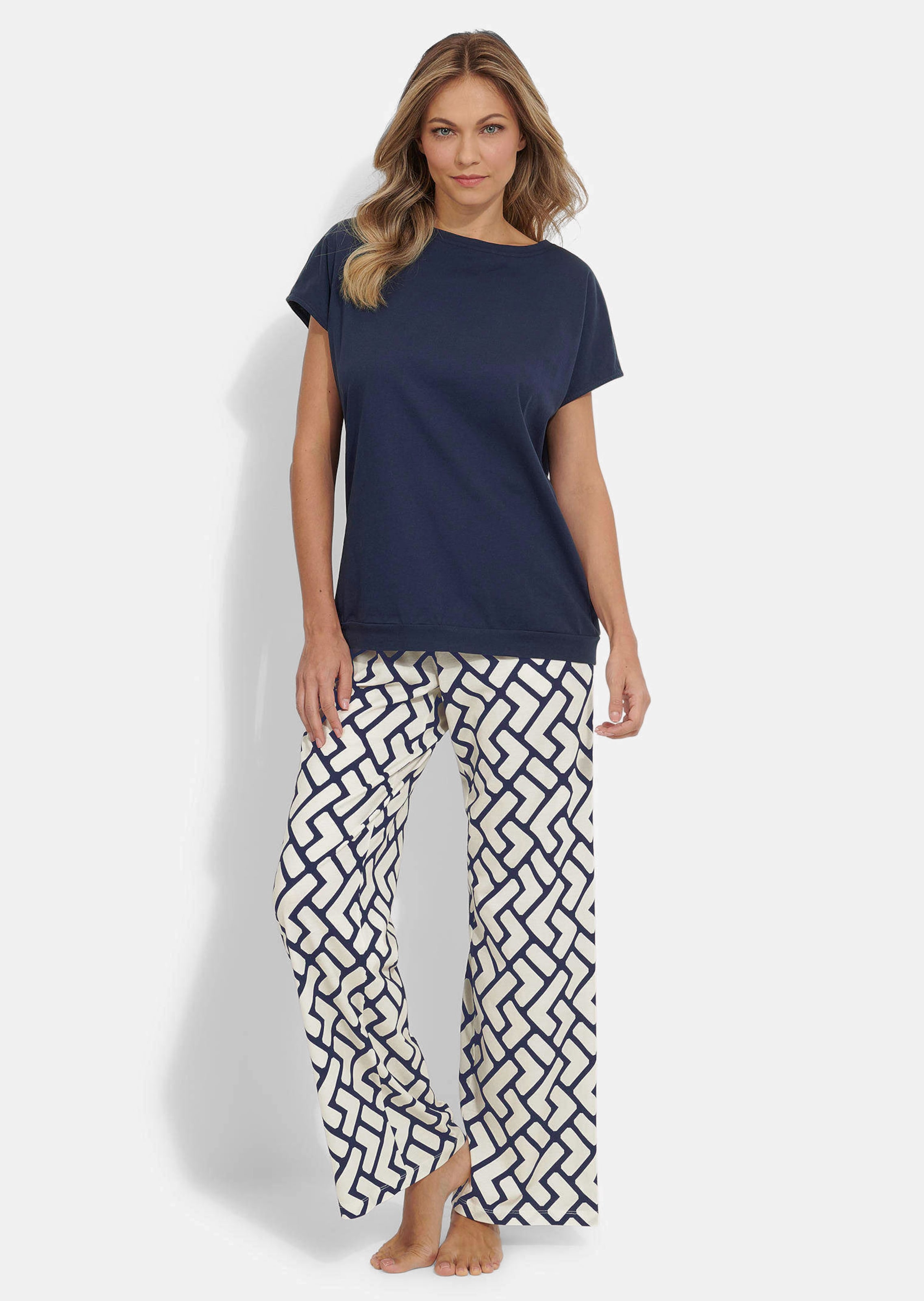 Pyjama aus Baumwolle und Modal