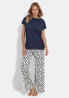 Pyjama aus Baumwolle und Modal thumbnail 1
