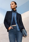 Nadelstreifenblazer mit Pailletten thumbnail 1