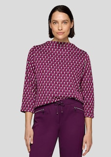Shirt in stabiler Jacquard-Jersey-Qualität thumbnail 1