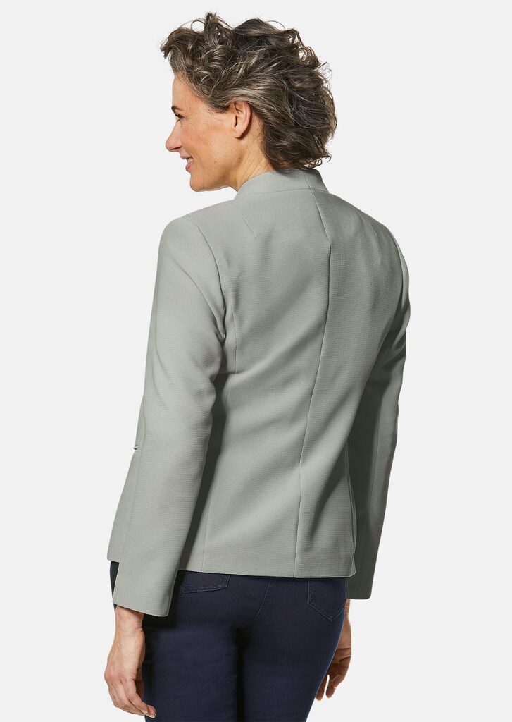 Modieuze jersey blazer 2