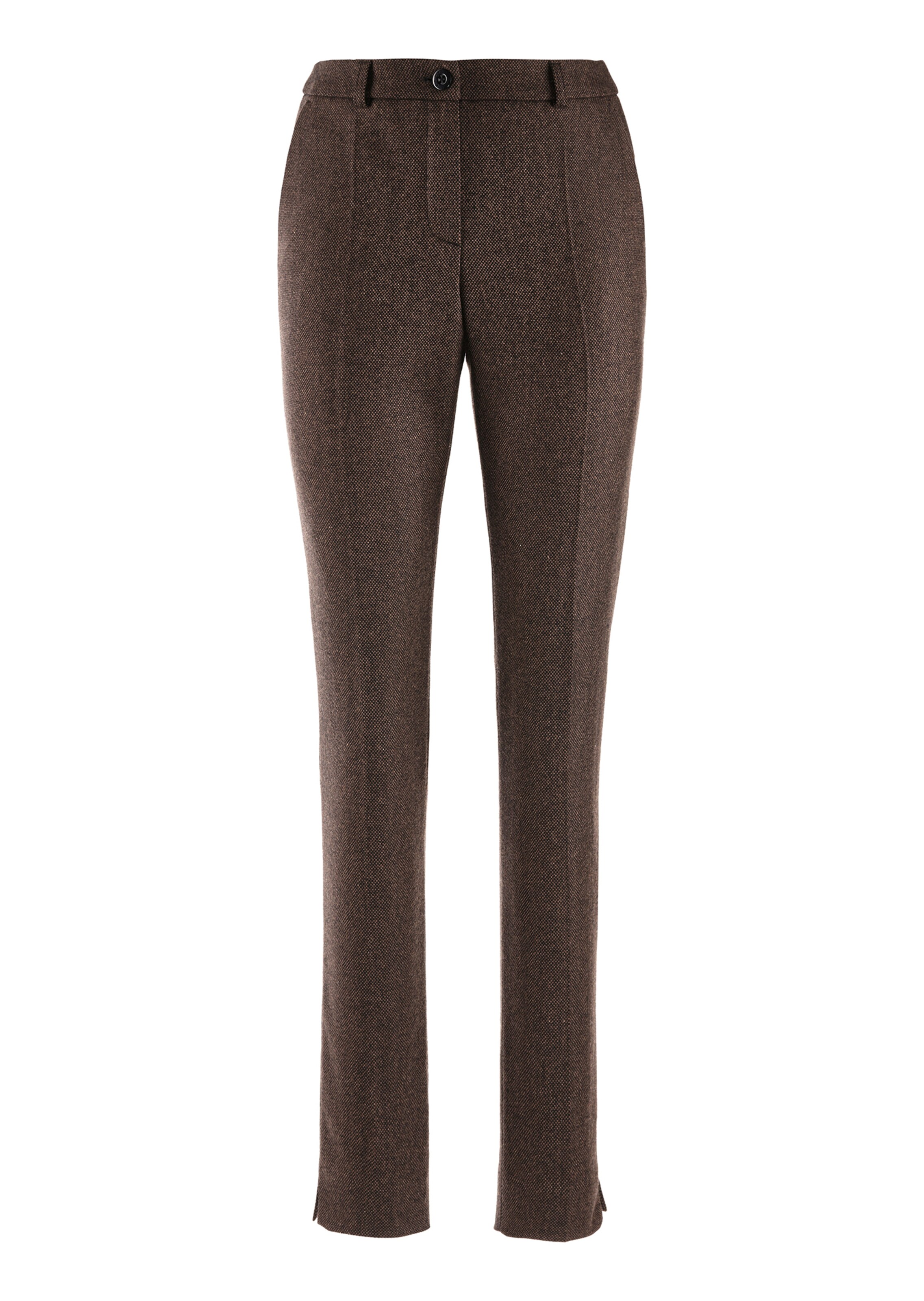 Schlanke Tweed-Hose aus italienischer Fertigung