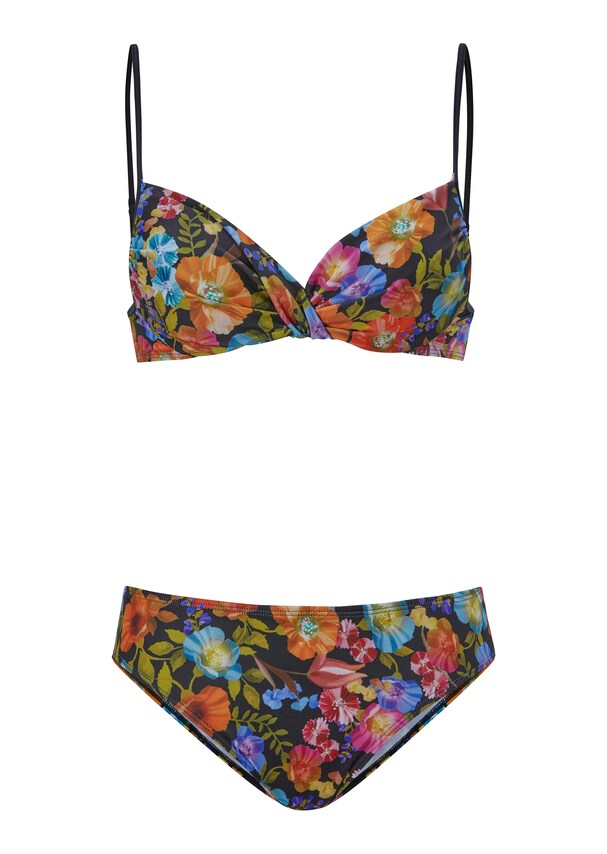 Bikini with floral print