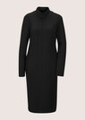 Stehkragen-Kleid in H-Linie thumbnail 6
