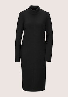 Stehkragen-Kleid in H-Linie thumbnail 6