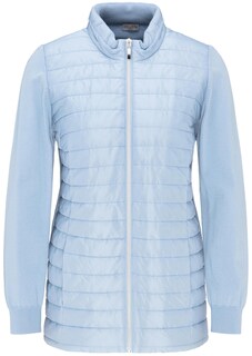 Sportlich-elegante Feinstrick-Strick-Steppjacke thumbnail 6