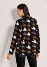 Verschlusslose Shirtjacke mit Hahnentrittmuster thumbnail 3