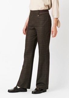 Pantalon en jersey « Alice New Flared » à carreaux thumbnail 6