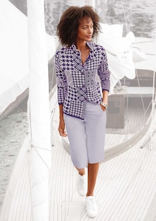 Elégant blazer en maille thumbnail 2