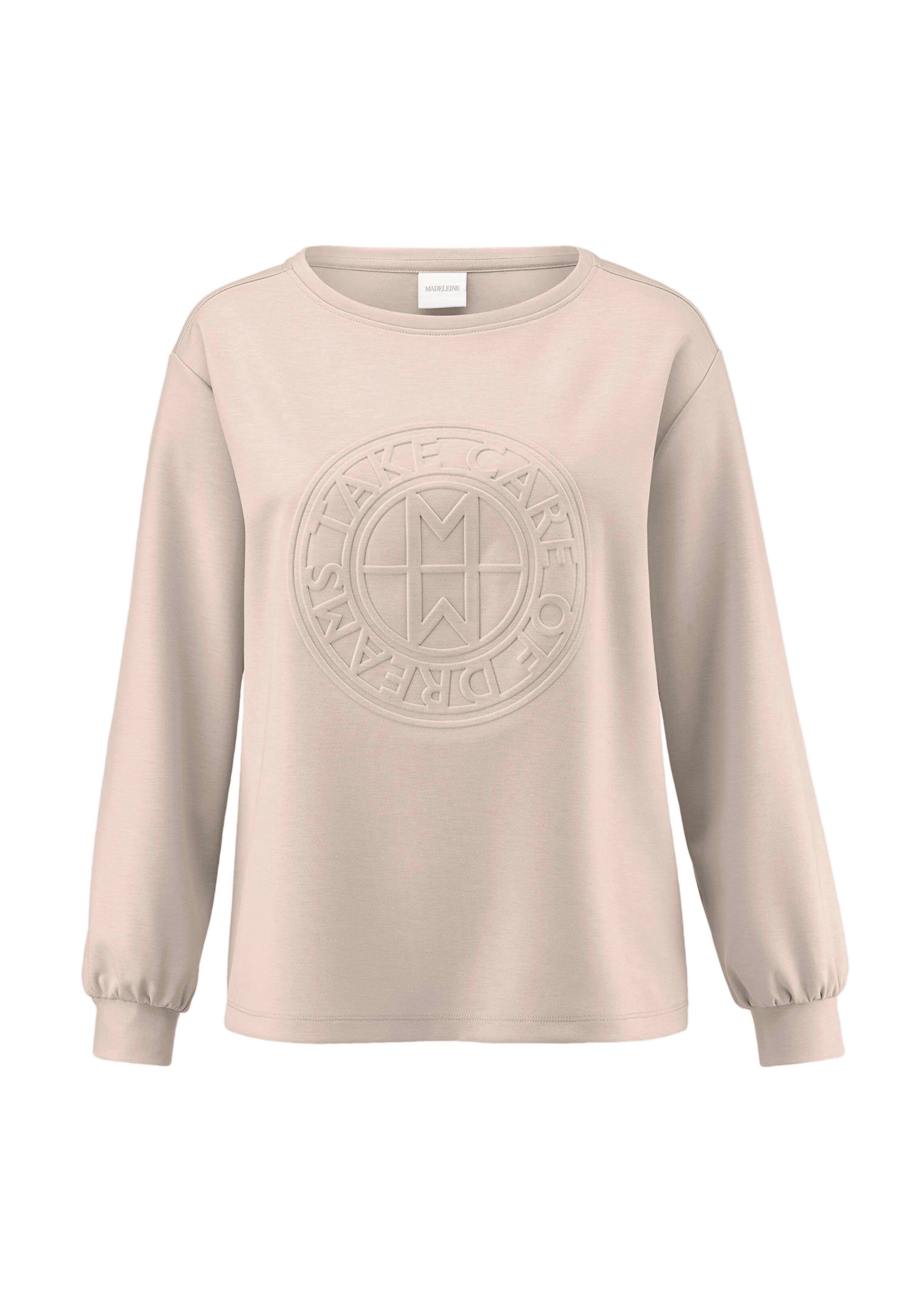 Sweat-shirt en tissu double face