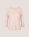 Cashmere jumper with boat neckline thumbnail 6