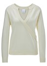 Strickpullover in Wickeloptik thumbnail 1