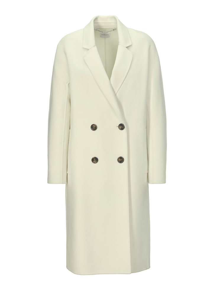 Wool double-faced coat