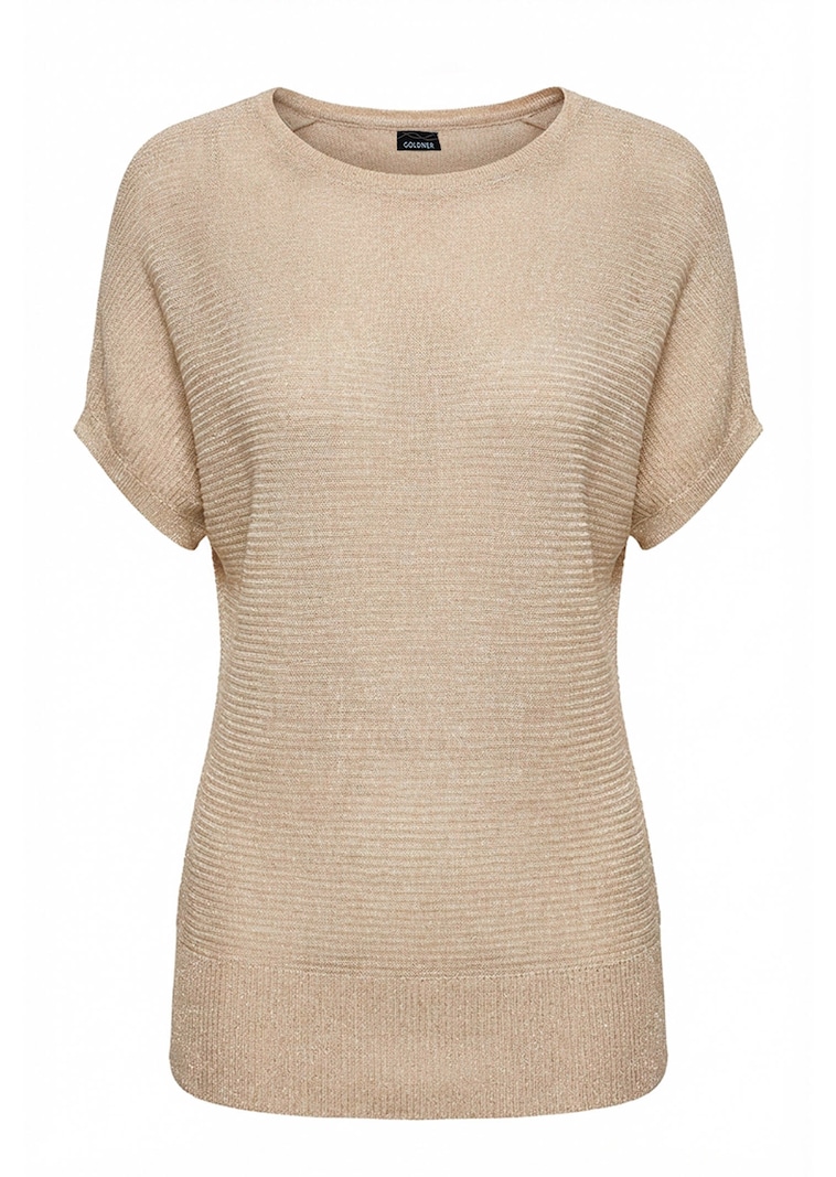 Pull en tricot raffiné avec fil brillant