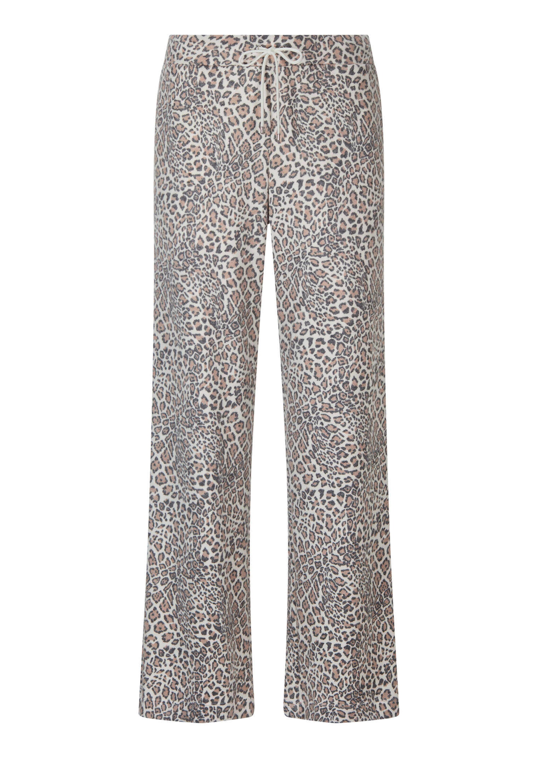 Freizeithose im Animal Print