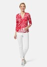 Shirt mit Wickeleffekt und Animal-Print thumbnail 2