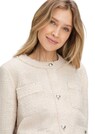 Edle Bouclé-Jacke mit Fransenkante thumbnail 5