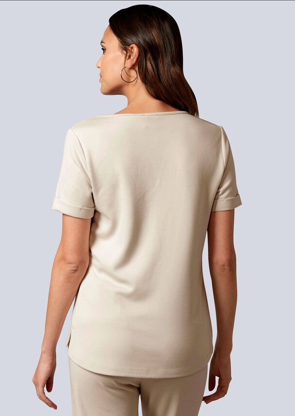 Shirt mit fixiertem Ärmelaufschlag 2