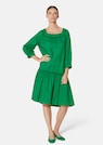 Dress with 3/4 sleeves and flounce thumbnail 2