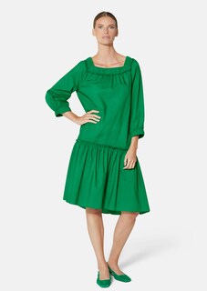 Dress with 3/4 sleeves and flounce thumbnail 2