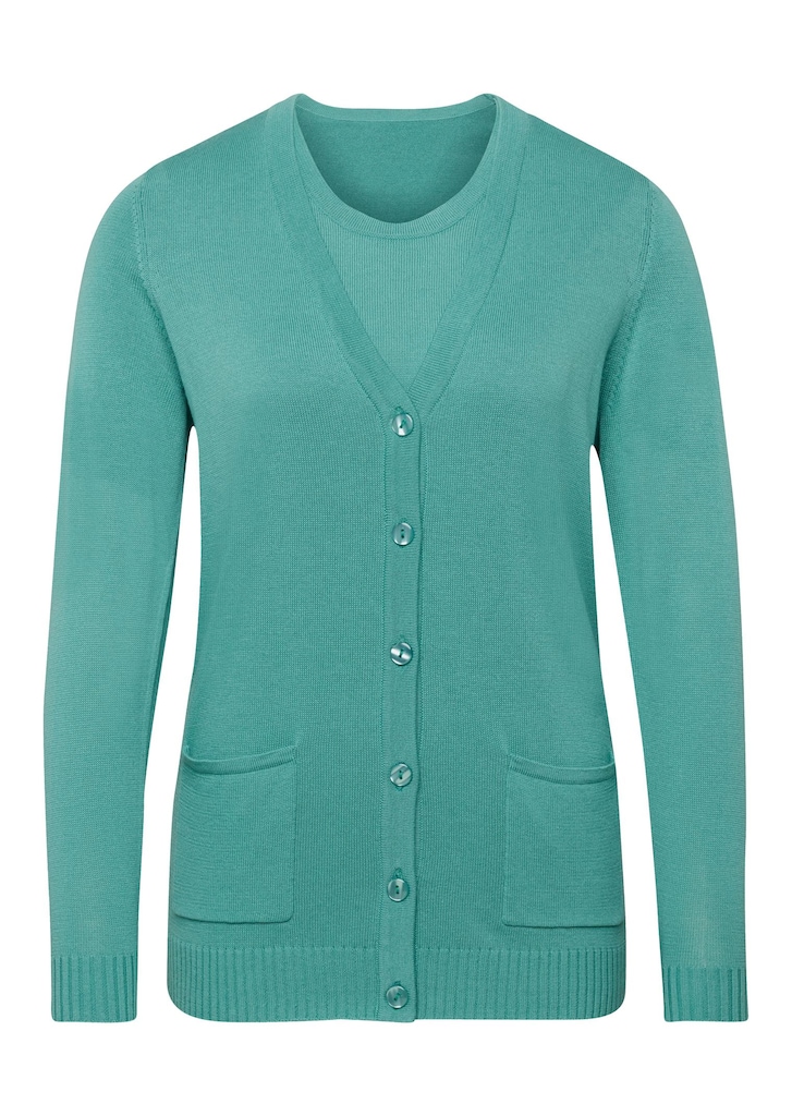 Twin-set en tricot classique