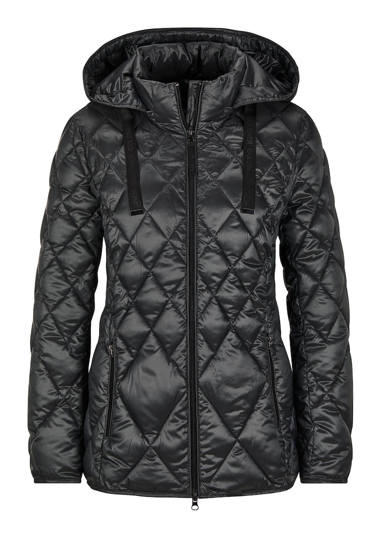 Veste matelassée avec motif à losanges