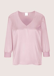Blouse en soie stretch avec encolure en V thumbnail 7