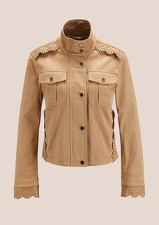 Short jacket with elegant Madeira lace thumbnail 6