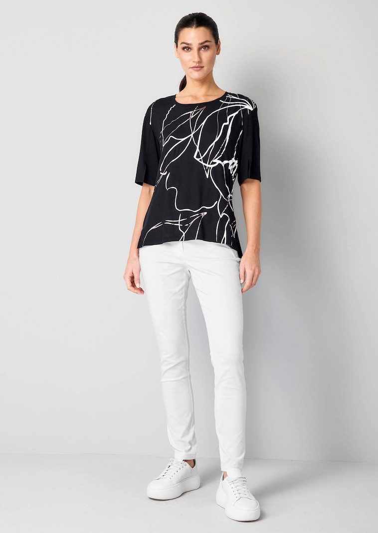 Shirt mit floralem Motiv