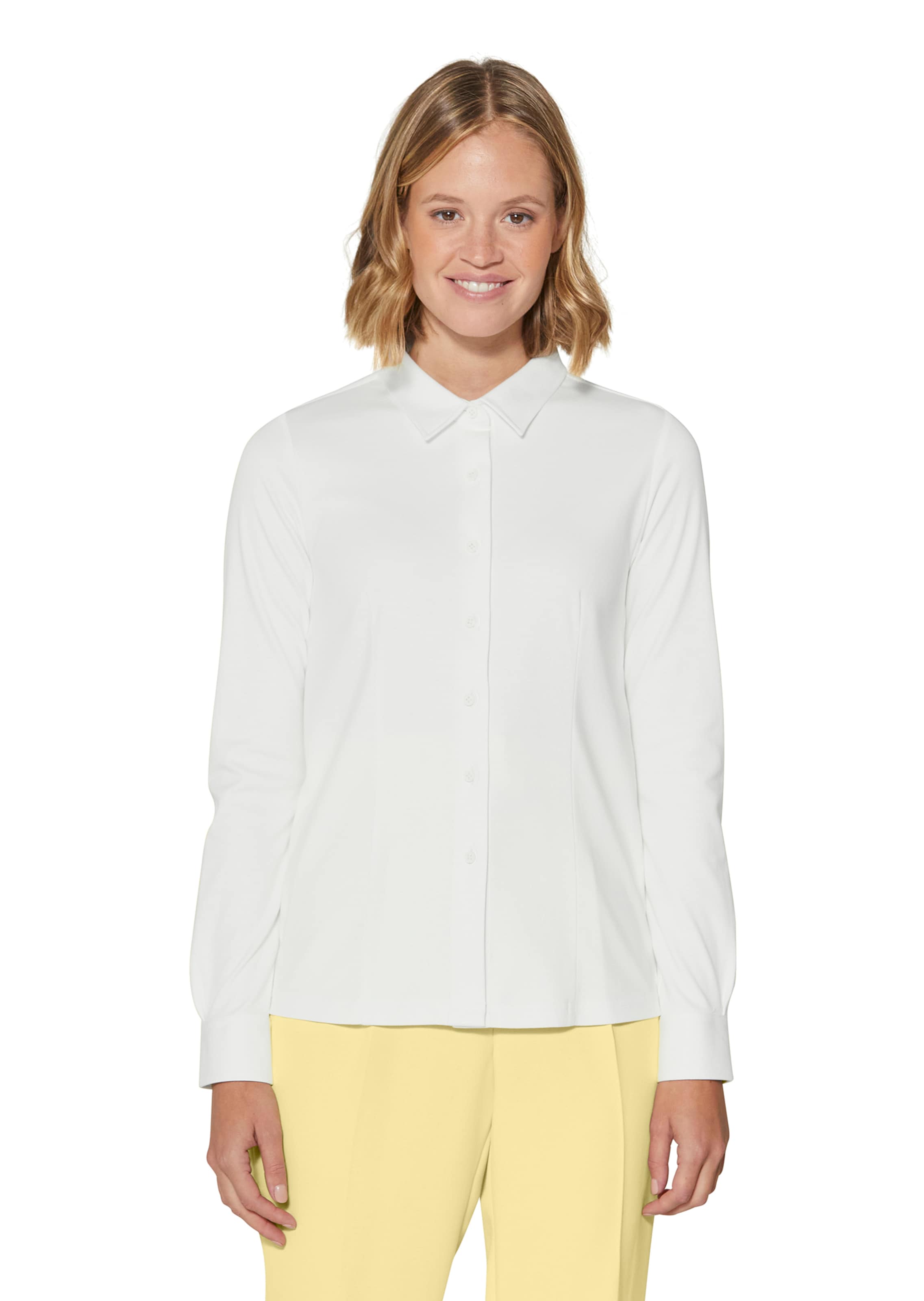 Plain jersey blouse