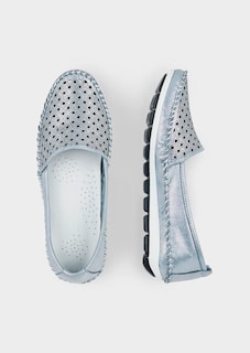 Leder-Slipper mit Wechselfußbett thumbnail 2