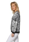 Sweatshirt mit Blätterprint thumbnail 4