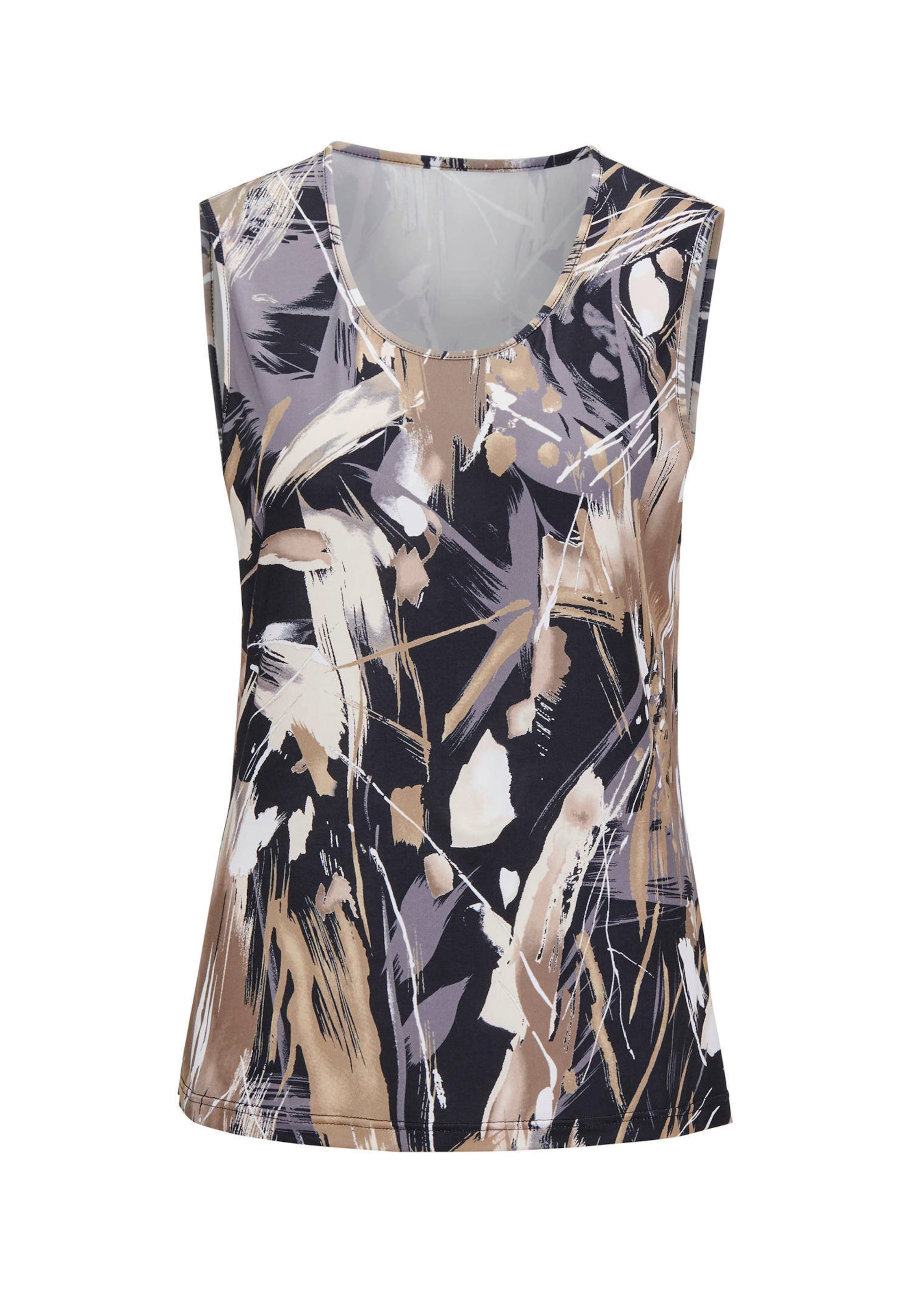 Stretchbequemes Slinky-Top mit aufregendem Druck