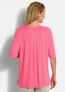 Comfortabel blouseshirt van chiffon en jersey thumbnail 3