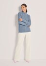 Stehkragen-Pullover mit Zopfmuster thumbnail 2