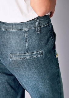 Jeans mit Goldknopf thumbnail 5